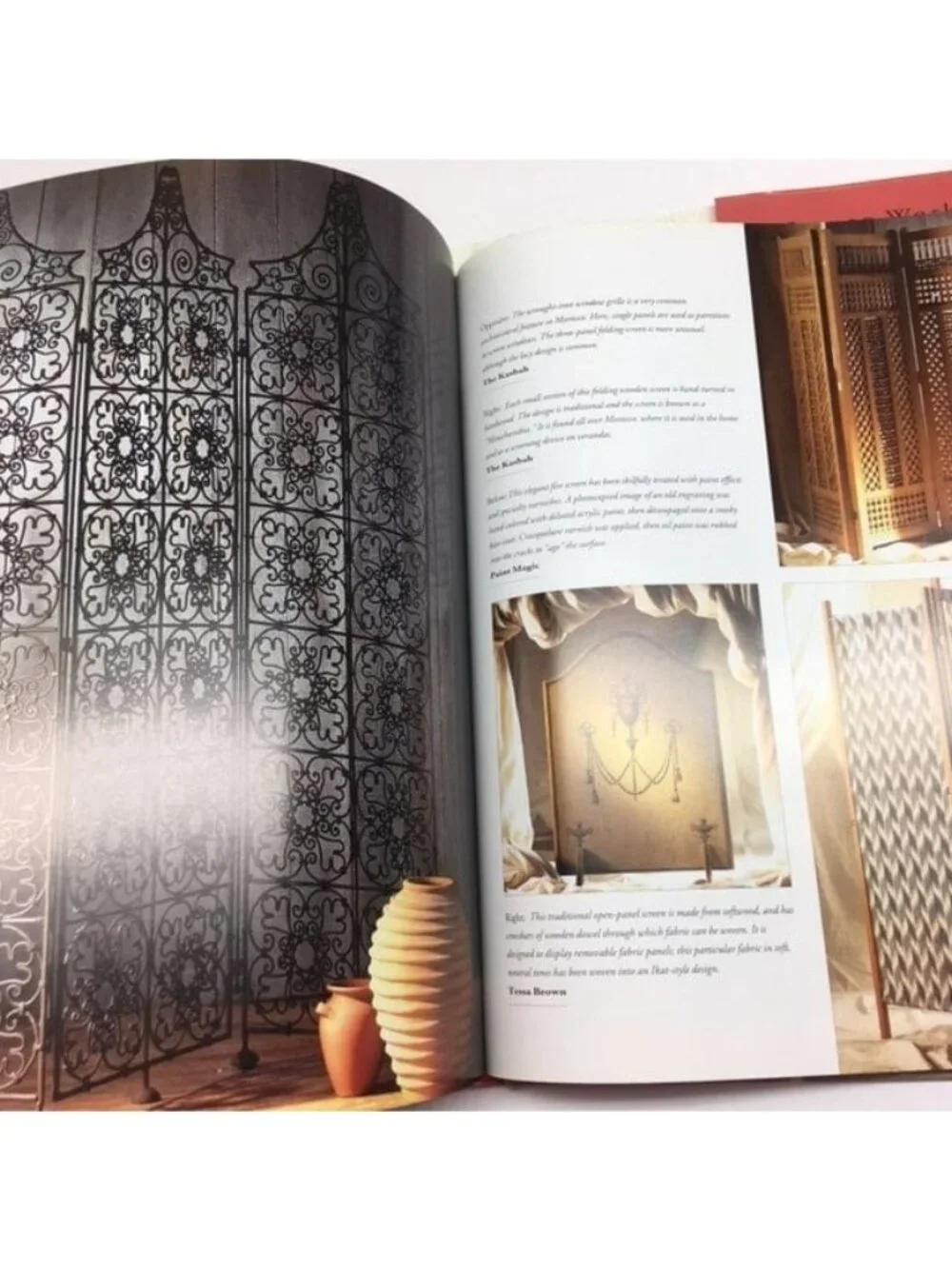 Screen Works: Ideas For Making Using Screens In The Home Marion Elliot Hardcover - Picture 7 of 8